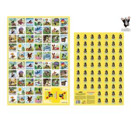 Krtek Pexeso vystřihovací letní radovánky