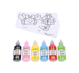Barvy na sklo glitter 5+1 22ml
