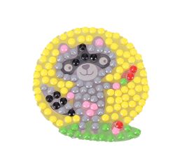 Kreativní set diamond nálepky s kamínky - Zvířátka
