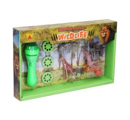 Projektor 24 snímků se zvířátky - Safari