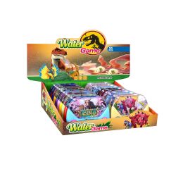 Vodní hra dinosaurus 2 tlačítka 14 cm