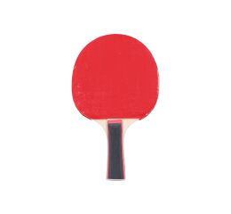 Pálka na stolní tenis s pouzdrem červená