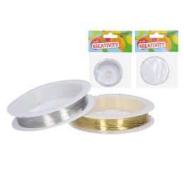 Drátek na korálky 0,3 mm, 14m