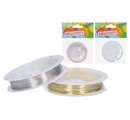 Drátek na korálky 0,6 mm, 4m