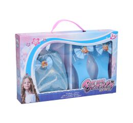 Set princezna modrý 18cm