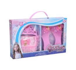 Set princezna růžový 18cm