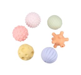 Maamaa Měkké míčky pískací set 6ks 5,5 cm