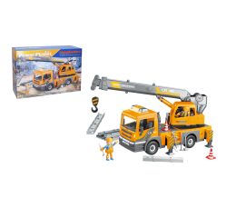 Autojeřáb s efekty stavebnice 41cm