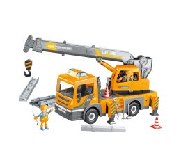 Autojeřáb s efekty stavebnice 41cm