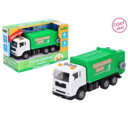Auto popelářské s efekty 17 cm - český obal
