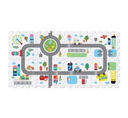 Puzzle pěnové silnice 8ks