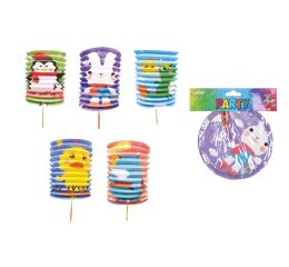 Lampion válec 16 cm Zvířátka