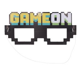 Párty škrabošky 17x7,6 cm, 6 ks