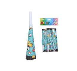 Párty trumpetky HRA 20 cm, 6 ks