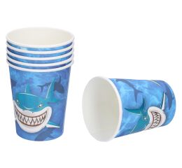 Párty kelímky ŽRALOK 250ml, 6 ks