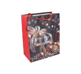 Dárková taška M 26x32x10 cm VÁNOCE