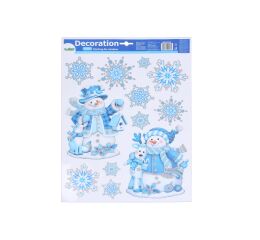 Dekorace okenní 41x29 cm VÁNOCE