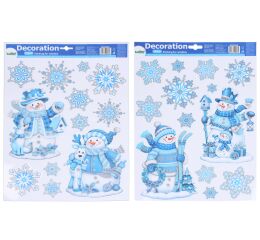 Dekorace okenní 41x29 cm VÁNOCE