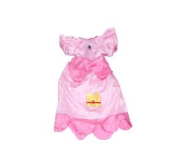 Set karneval - princezna růžová velikost M 110-120cm