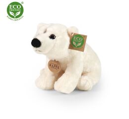 Plyšový medvěd lední 22 cm ECO-FRIENDLY
