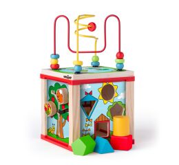 Didaktická kostka malá s magickými kolečky