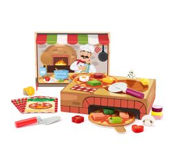 Pizzerie Carlo, didaktická hra s vkládacími tvary