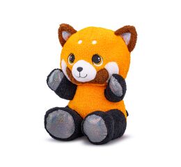 Panda červená plyšová 24cm