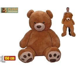 Plush Friends medvěd plyšový 150cm hnědý