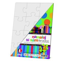 Namaluj si sám puzzle obdélník