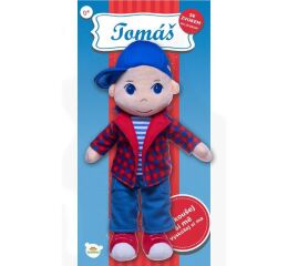 Panenka kluk TOMÁŠ plyš 40 cm