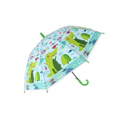 Deštník vystřelovací 66cm kov/plast 6 barev v sáčku