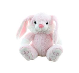 Králík plyšový růžový 23 cm