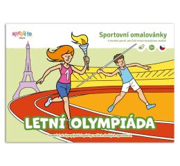 Letní olympiáda - Sportovní omalovánky A5