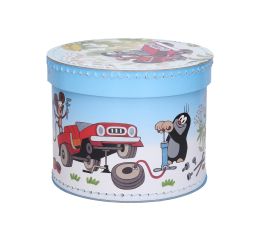 Krabice kulatá Krtek 20 cm