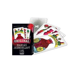 Mariáš jednohlavý - revers koník, papírová krabička