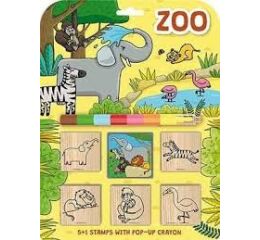 Razítka 5+1 s voskovkou ZOO