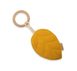 Kousátko s listy New Baby Leaf mustard
