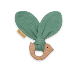 Kousátko s ptáčkem New Baby Bird mint