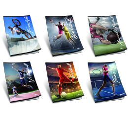 Sešit (440) A4 nelinkovaný, 42l, SPORT