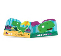 KČ Minikniha s výsekem Dinosaurus
