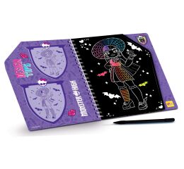 Monster High Vyškrabávací omalovánky objetí