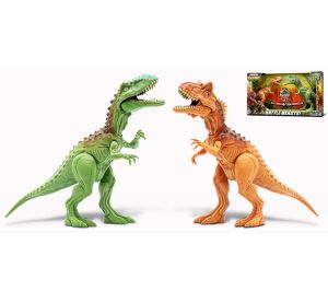 Primal Clash! Dino bitva set Carnotaurus VS Gigantosaurus 21 cm