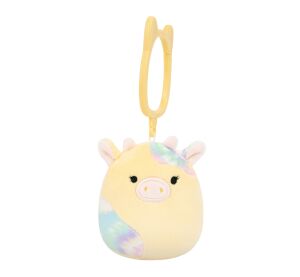SQUISHMALLOWS Klíčenka Žlutá kravička - Rina