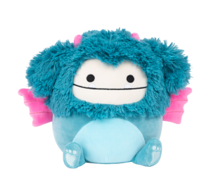 SQUISHMALLOWS Tyrkysový Bigfoot s křídly - Pippi