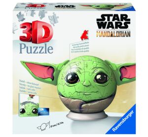 Puzzle-Ball Star Wars: Baby Yoda s ušima 72 dílků