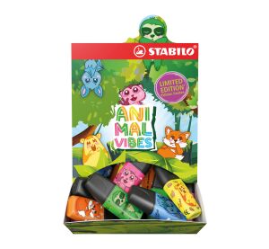 Zvýrazňovač - STABILO BOSS MINI Animal Vibes - neonové barvy