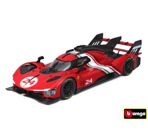 Bburago 1:18 Ferrari Racing 499P Modificata Red nr.24