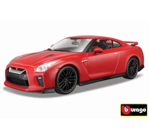 Bburago 1:24 Nissan GT-R Red