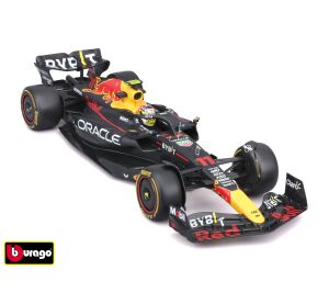Bburago 1:24 RACE Formula F1 MODEL-KIT- Red Bull RB19(2023) #11 Sergio Pérez with stand