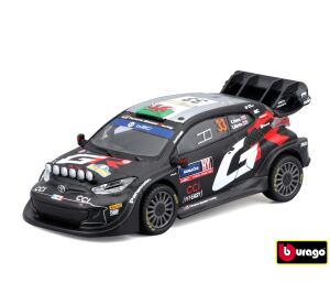 Bburago 1:43 Race Toyota GR Yaris Rally1 Hybrid Nr.33 (Evans) - in decorative box